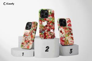Collective Collage Strawberry Aesthetic iPhone 5s Phone Case - Image 1