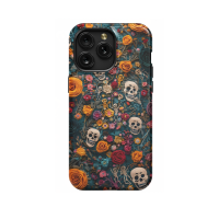 Crochet Floral Skeleton Gothic Ghost iPhone 5s Phone Case - Image 1
