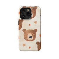 Cute and Whimsical Bear iPhone 5s Phone Case - Image 1