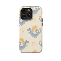 Cute Childish Seamless Dragon iPhone 5s Phone Case - Image 1