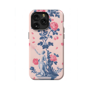 Fairy Rose Petals Amid French Toile De Jouy iPhone 5s Phone Case - Image 1