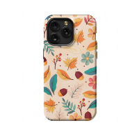 Hand Drawn Autumn Fall iPhone 5s Phone Case - Image 1