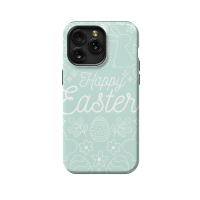Hand Drawn Pastel Monochrome Easter iPhone 5s Phone Case - Image 1