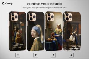 Johannes Vermeer Baroque Art iPhone 5s Phone Case - Image 1