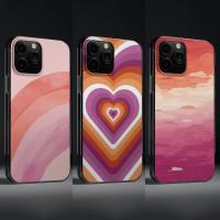 Lesbian , Subtle Lesbian Pride, Groovy , Bi Lesbian iPhone 5s Phone Case - Image 1