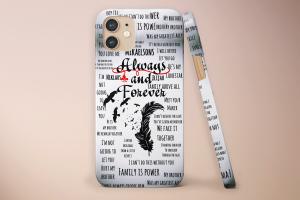 Meaningful Deep Quote Stefan, Damon, Salvatore, and Elena Soft iPhone 5s Phone Case - Image 1