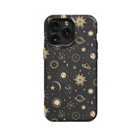 Night Celestial Sky Moon Sun Planets Stars iPhone 5s Phone Case - Image 1