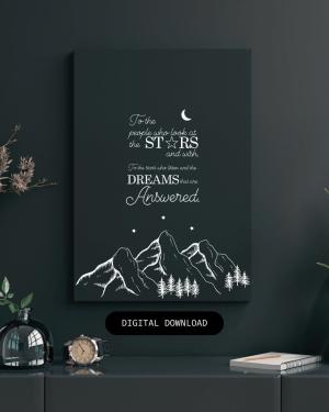 Night Court Print Velaris Acotar Feyre Rhysand Art Court of Thorns & Roses iPhone 5s Phone Case - Image 1