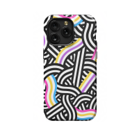 Wavy Non Binary Pansexual iPhone 5s Phone Case - Image 1