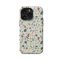 Organic Flat Monochromatic Terrazzo iPhone 5s Phone Case - Image 1