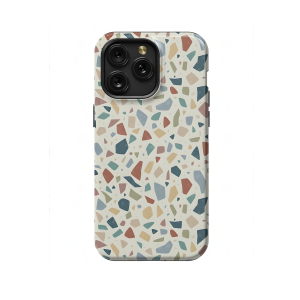 Organic Flat Monochromatic Terrazzo iPhone 5s Phone Case - Image 1