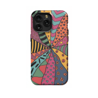 Retro Aesthetic Hippie Colorful Groovy Vibe iPhone 5s Phone Case - Image 1