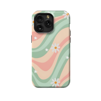 Retro Aesthetic Hippie Preppy Flowers Colorful Groovy Vibe iPhone 5s Phone Case - Image 1