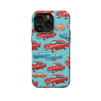 Seamless Retro Cars iPhone 5s Phone Case - Image 1