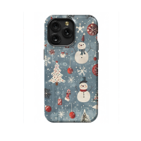 Snowman Cute Winter Snow Christmas iPhone 5s Phone Case - Image 1