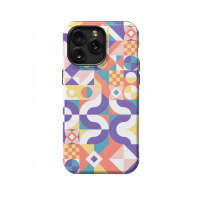 Trendy Cute Geometric Mosaic iPhone 5s Phone Case - Image 1