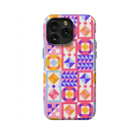 Trendy Cute Geometric Mosaic iPhone 5s Phone Case - Image 1