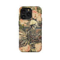 Vintage Skeleton in Bloom iPhone 5s Phone Case - Image 1