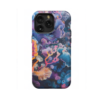Watercolor Abstract Coral Reef iPhone 5s Phone Case - Image 1