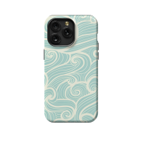 Wavy Sea Seamless iPhone 5s Phone Case - Image 1