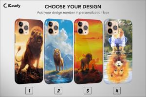 Wildlife Lion Aesthetic Animal a iPhone 5s Phone Case - Image 1