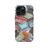 America Car License Plate iPhone Xs Max Phone Case - Image 1