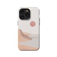 Boho Style Minimalism Landscape # iPhone Xs Max Phone Case - Image 1