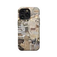 Book Lover Bookish Collage iPhone Xs Max Phone Case - Image 1