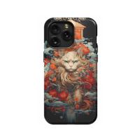 Cat Monarch iPhone Xs Max Phone Case - Image 1