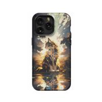 Cat Water Reflection iPhone Xs Max Phone Case - Image 1