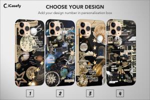 Celestial Collage Collective iPhone Xs Max Phone Case - Image 1