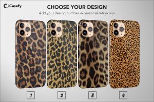 Cheetah Print Animal Leopard Leon iPhone Xs Max Phone Case - Image 1