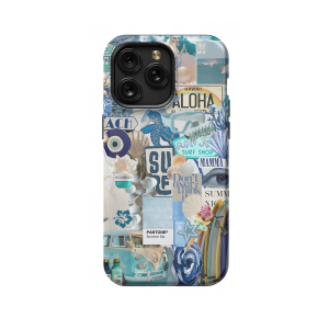 Collage Summer Legacy iPhone Xs Max Phone Case - Image 1