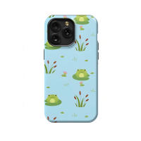 Cute frog iPhone Xs Max Phone Case - Image 1