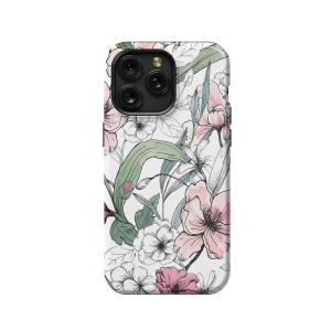 Flower Floral Watercolor # iPhone Xs Max Phone Case - Image 1