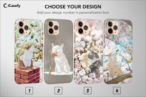 Japanese Cats Aesthetic Cute iPhone Xs Max Phone Case - Image 1
