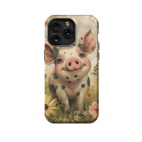 Little Piggy Pig Whismitical iPhone Xs Max Phone Case - Image 1