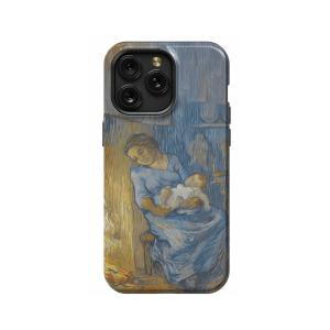 Mother and Child Vincent van iPhone Xs Max Phone Case - Image 1