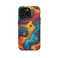 Nerdy Wavy iPhone Xs Max Phone Case - Image 1