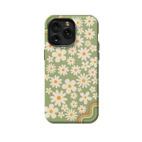 Retro Daisy Groovy iPhone Xs Max Phone Case - Image 1