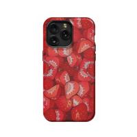 Strawberry Summer iPhone Xs Max Phone Case - Image 1