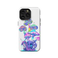Trippy Mushroom iPhone Xs Max Phone Case - Image 1