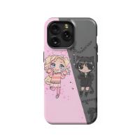 Wednesday Addams Enid Ophelia Window iPhone Xs Max Phone Case - Image 1
