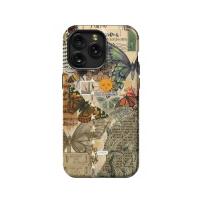 Whimsical Butterfly Book iPhone Xs Max Phone Case - Image 1
