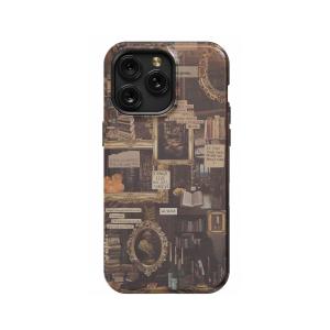 Book Lover Bookish Collage Aesthetic # iPhone Xs Phone Case - Image 1