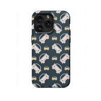 Car Toys Cars Seamless Pattern Cartoon iPhone Xs Phone Case - Image 1