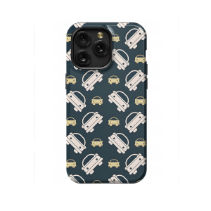 Car Toys Cars Seamless Pattern Cartoon iPhone Xs Phone Case - Image 1