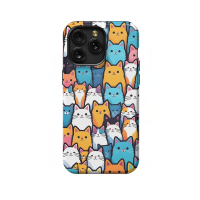 Cats iPhone Xs Phone Case - Image 1