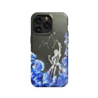 Night Court Symbol Acotar Acomaf Velaris Mountain Writing iPhone Xs Phone Case - Image 1