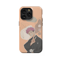Yuji Itadori Anime iPhone Xs Phone Case - Image 1